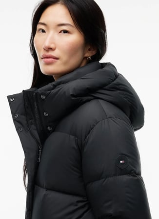 Tommy Hilfiger Mont, S, Siyah