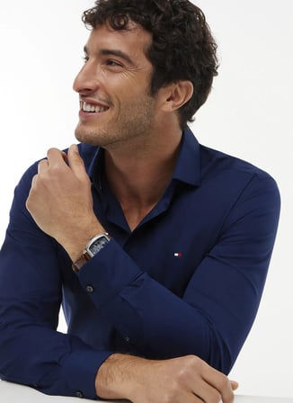 Tommy Hilfiger Gömlek, 39, Lacivert