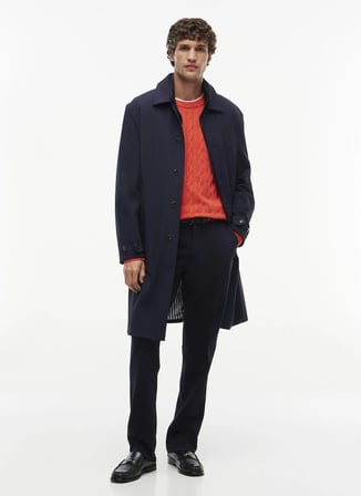 Tommy Hilfiger MW0MW44846DW5_NY PERFORMANCE 3 IN Lacivert Erkek Ceket