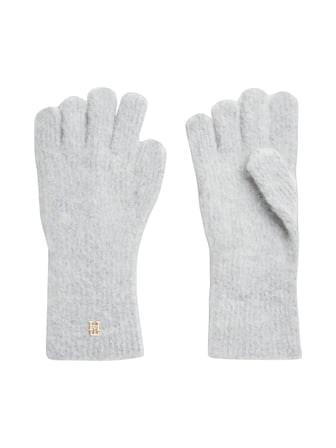 TH ELEVATED CHIC GLOVES Kadın Gri Atkı Bere Eldiven - AW0AW19132