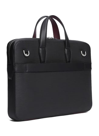 Tommy Hilfiger Siyah Erkek Laptop Çantası TH BUSINESS SAFFIAN COMPUTER BAG