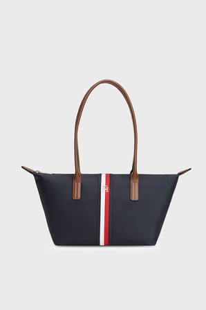 Tommy Hilfiger Logolu Omuz Askılı Çanta Kadın ÇANTA AW0AW19309 DW6 LACİVERT