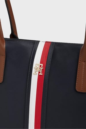 Tommy Hilfiger Logolu Omuz Askılı Çanta Kadın ÇANTA AW0AW19309 DW6 LACİVERT