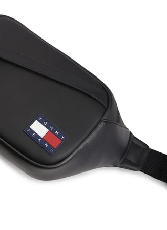 Tommy Hilfiger Siyah Erkek Bel Çantası TJM DAILY PU BUMBAG