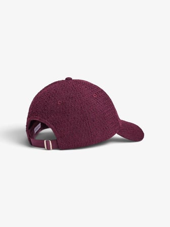 TH ELEVATED CHIC BOUCLE CAP Kadın Kırmızı Şapka - AW0AW19096