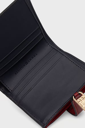 Tommy Hilfiger Logolu Çıtçıtlı Ve Fermuarlı Cüzdan Kadın CÜZDAN AW0AW18934 XLI KIRMIZI