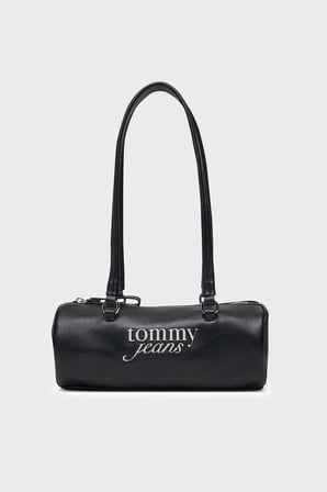 Tommy Jeans Logolu Omuz Askılı Çanta Kadın ÇANTA AW0AW19055 BDS SİYAH