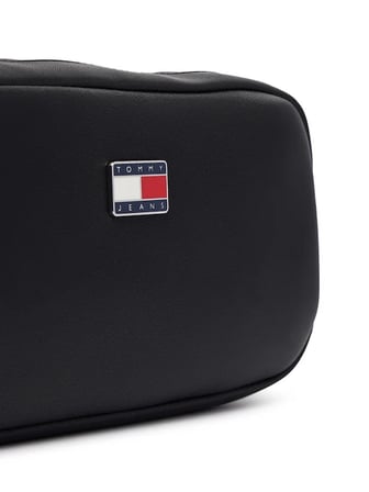 TOMMY HILFIGER Kadın Marka Logolu Günlük Kullanıma Uygun Siyah Omuz Çantası AW0AW19042 BDS