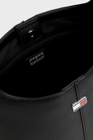 Tommy Jeans Logolu Omuz Askılı Çanta Kadın ÇANTA AW0AW19062 BDS SİYAH