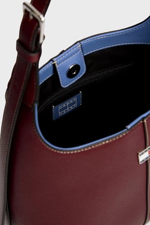 Tommy Jeans Logolu Omuz Askılı Çanta Kadın ÇANTA AW0AW19062 H04 KAHVE