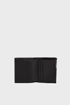 Tommy Hilfiger Logolu Çıtçıtlı ve Fermuarlı Cüzdan Kadın CÜZDAN AW0AW18934 BDS SİYAH
