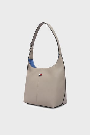 Tommy Jeans Logolu Omuz Askılı Çanta Kadın ÇANTA AW0AW19062 PKE GRİ