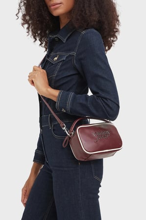 Tommy Jeans Logolu Ayarlanabilir Askılı Çanta Kadın ÇANTA AW0AW19053 H04 KAHVE