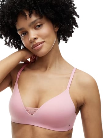 Tommy Hilfiger Kadın Pembe Balensiz Sütyen UW0UW06694 