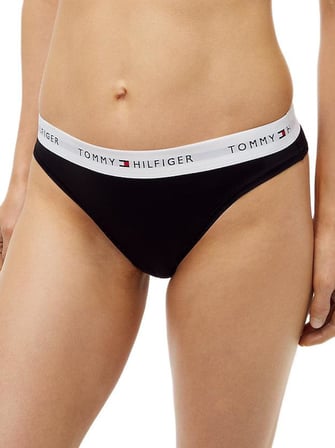 Tommy Hilfiger Kadın Siyah Külot UW0UW06638