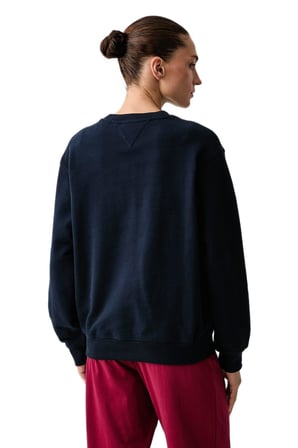 Tommy Hilfiger Kadın Lacivert Essential Sweatshirt UW0UW06619
