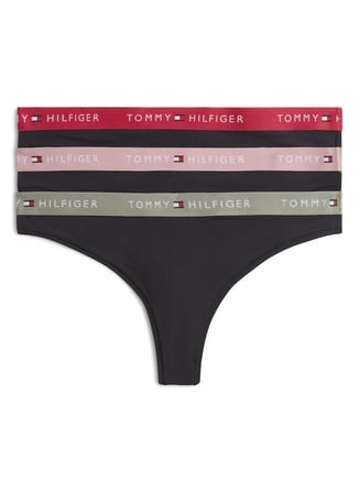 Tommy Hilfiger UW0UW055300K7 Beyaz Kadın Tanga