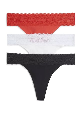 Tommy Hilfiger UW0UW066680LA Beyaz Kadın Tanga