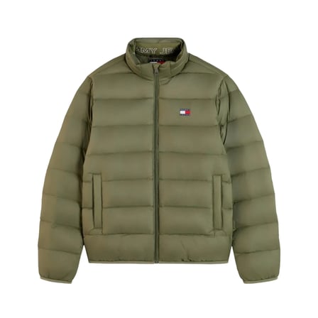 TOMMY HILFIGER Erkek Marka Logolu Günlük Kullanıma Uygun Haki Mont DM0DM23231 M04
