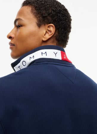 Tommy Jeans Sweatshirt, L, Koyu Mavi