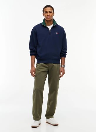 Tommy Jeans Sweatshirt, L, Koyu Mavi