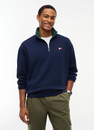 Tommy Jeans Sweatshirt, L, Koyu Mavi