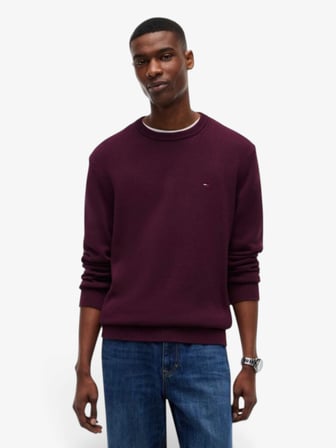 TJM SLIM ESS SWEATER EXT Erkek Mor Kazak - DM0DM21787