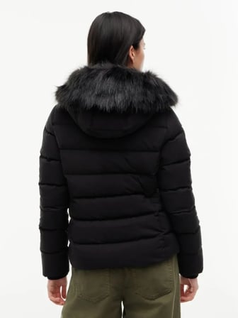 TOMMY HILFIGER Kadın Marka Logolu Günlük Kullanıma Uygun Siyah Mont DW0DW23409 BDS