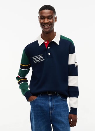 Tommy Jeans Kazak, L, Koyu Mavi
