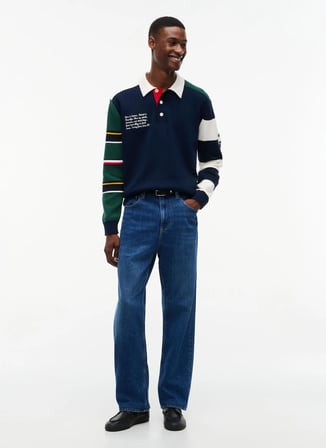 Tommy Jeans Kazak, L, Koyu Mavi