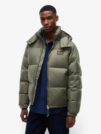 TJM ALASKA DOWN PUFFER EXT Erkek Yeşil Mont - DM0DM22036