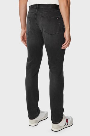 Tommy Jeans Pamuklu Slim Fit Normal Bel Jeans Erkek KOT PANTOLON DM0DM23449 1BZ SİYAH