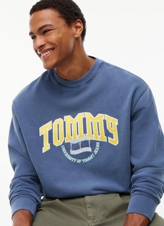Tommy Jeans Sweatshirt, L, Koyu Mavi