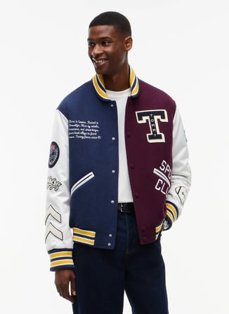 Tommy Jeans Ceket, L, Lacivert