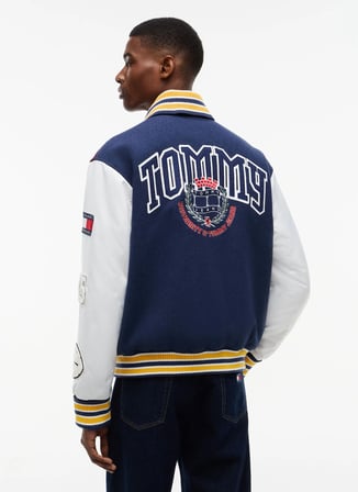 Tommy Jeans Ceket, L, Lacivert