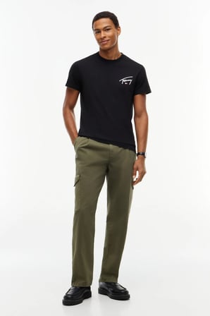 Tommy Jeans Erkek Tişört-DM0DM23550