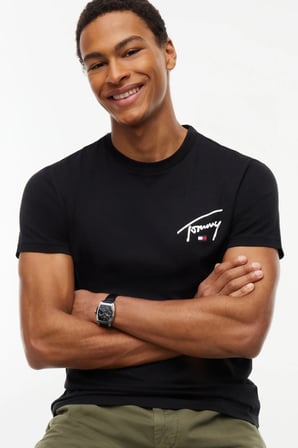Tommy Jeans Erkek Tişört-DM0DM23550