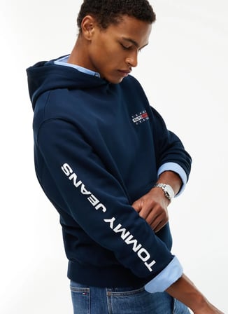 Tommy Jeans Sweatshirt, L, Koyu Mavi