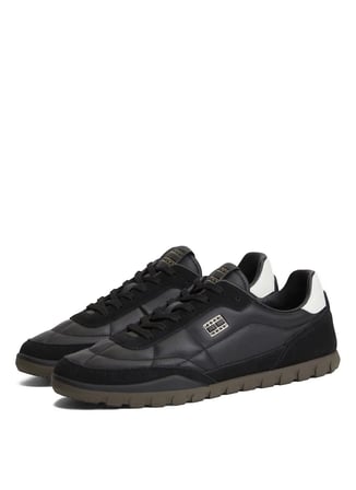 Tommy Hilfiger Siyah Erkek Sneaker TOMMY JEANS LOW LTH RUNNER