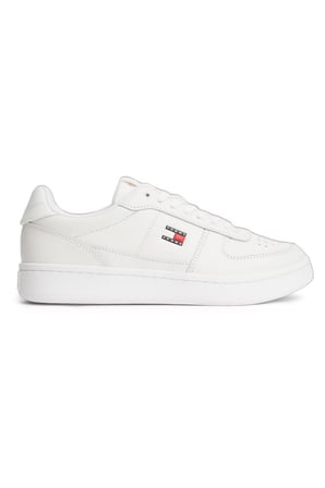 TOMMY HILFIGER Kadın Marka Logolu Günlük Kullanıma Uygun Ekru Sneaker EN0EN03131 YBL