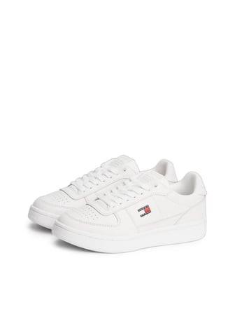 TOMMY HILFIGER Kadın Marka Logolu Günlük Kullanıma Uygun Ekru Sneaker EN0EN03131 YBL