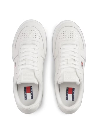 TOMMY HILFIGER Kadın Marka Logolu Günlük Kullanıma Uygun Ekru Sneaker EN0EN03131 YBL