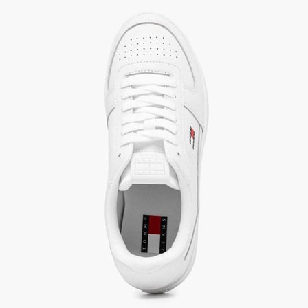 TOMMY HILFIGER Kadın Marka Logolu Günlük Kullanıma Uygun Ekru Sneaker EN0EN03082 YBL