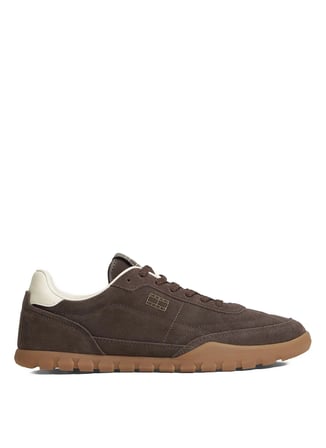 Tommy Hilfiger Kahverengi Erkek Sneaker TOMMY JEANS LOW SUEDE RUNNER