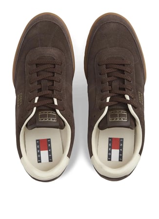 Tommy Hilfiger Kahverengi Erkek Sneaker TOMMY JEANS LOW SUEDE RUNNER