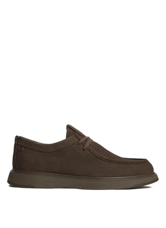 Tommy Hilfiger Kahverengi Erkek Casual Ayakkabı COMFORT NUBUCK MOC TOE SHOE