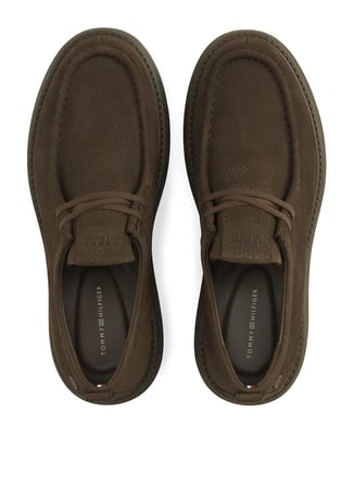 Tommy Hilfiger Kahverengi Erkek Casual Ayakkabı COMFORT NUBUCK MOC TOE SHOE