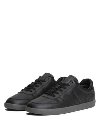 Tommy Hilfiger Siyah Erkek Sneaker TH TRIBECA SNEAKER LEATHER