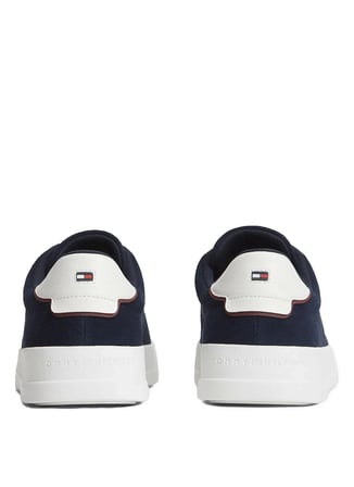 Tommy Hilfiger Gri Erkek Sneaker TH COURT CORE SUEDE