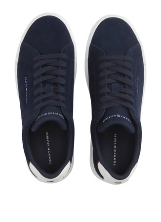 Tommy Hilfiger Gri Erkek Sneaker TH COURT CORE SUEDE
